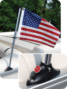 24' PONTOON RAIL POLE AND 12'X18' U - TAYLOR MADE