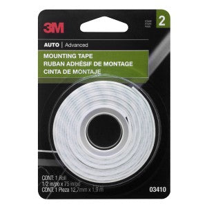 MOUNTING TAPE 1/2'X75' - 3M