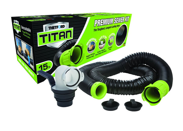 TITAN SEWER KIT 15' BILINGUAL - THETFORD