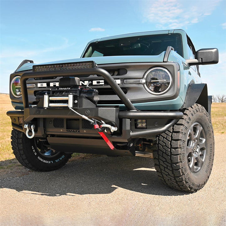 BRONCO FRONT WINCH BUMPER - TRAILFX