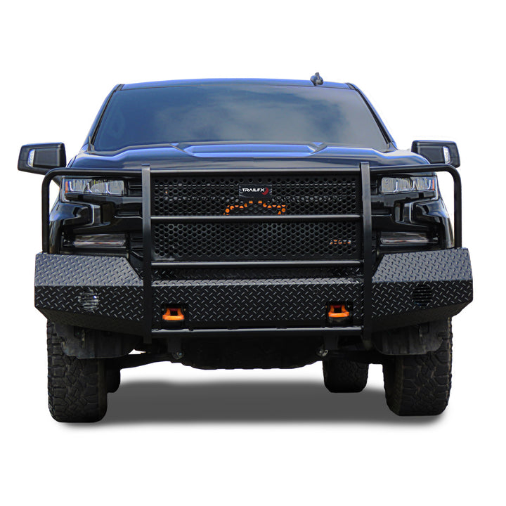 FULL REPL FRONT BUMPER SILV 1500 - TRAILFX