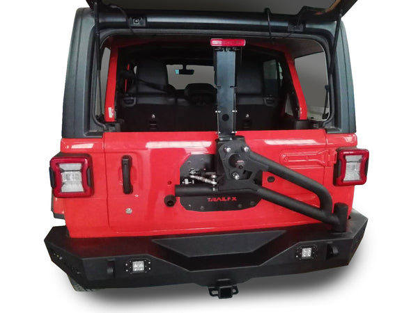 JL REAR 18-19 BUMPER W.TIRE CARRIER - TRAILFX