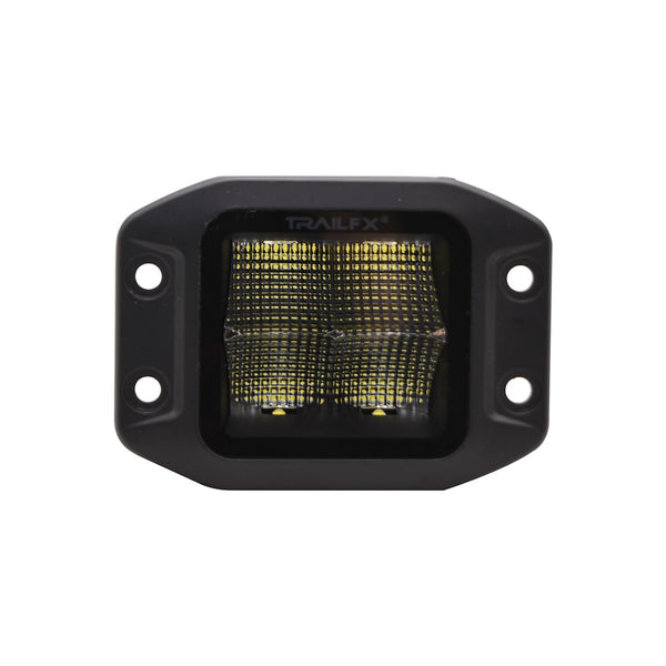 BLACK POD 4X5W FLUSH MOUNT FLOOD SI