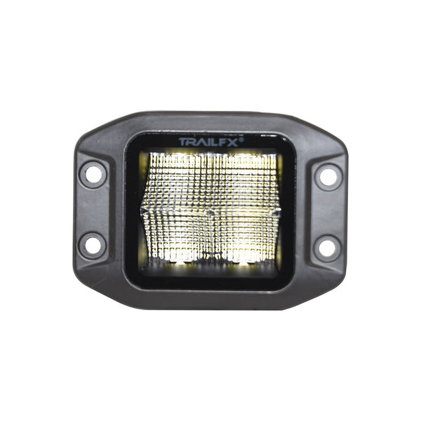 BLACK POD 4X5W FLUSH MOUNT FLOOD PA - TRAILFX