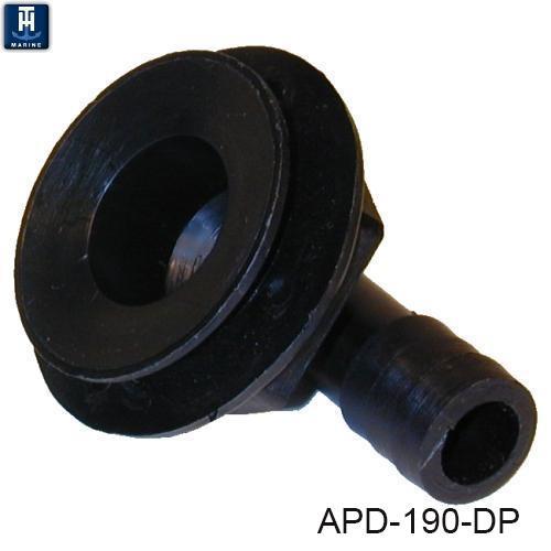 90 DEGREE ALL PURPOSE DRAIN - T-H MARINE