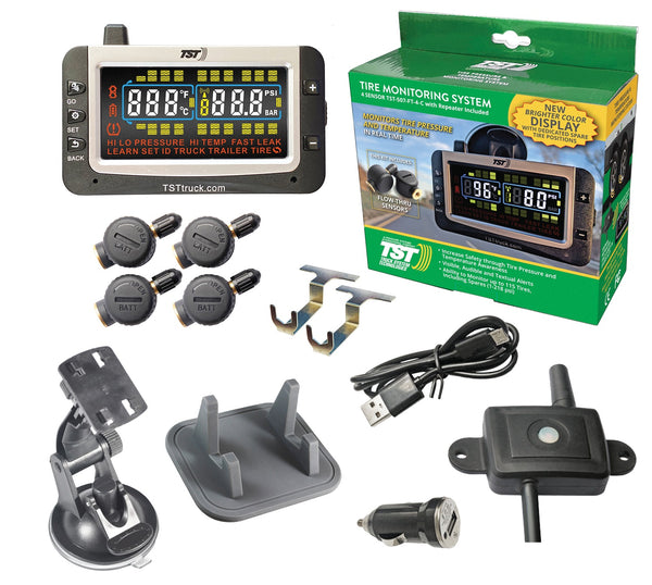 507 TPMS W/4 FLOW THRU SENSORS - TRUCK SYSTMS