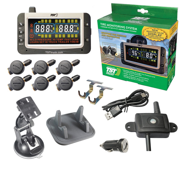 507 TPMS W/6 FLOW THRU SENSORS - TRUCK SYSTMS