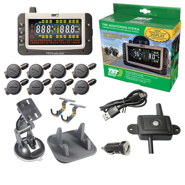 507 TPMS W/8 FLOW THRU SENSORS W/RE - TRUCK SYSTMS