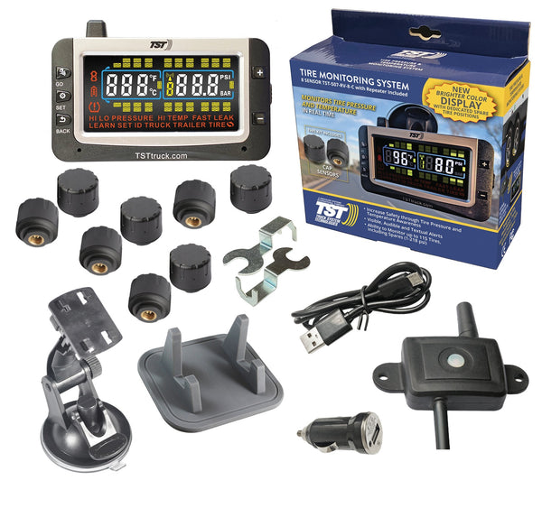 507 TPMS W/8 CAP SENSORS W/REPLACEA - TRUCK SYSTMS