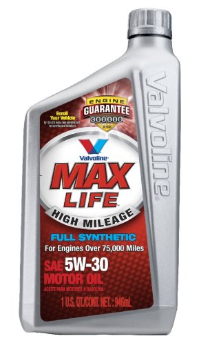 5W30 MAXLIFE SYNTHETIC 6 1QT CASE - VALVOLINE