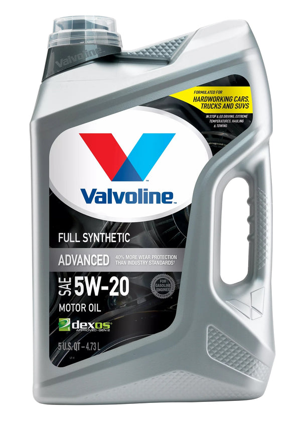 FULL SYNTHC 5W20 EZ POUR 5QT BOTTLE - VALVOLINE