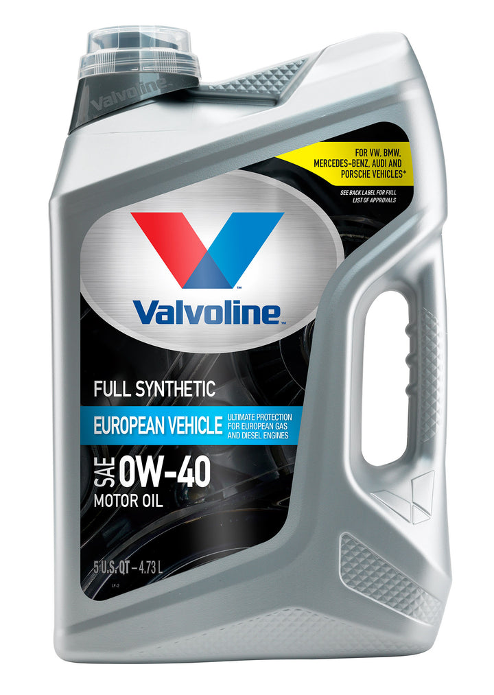 VAL EURO FULL SYN 0W-40 3/5 QT - VALVOLINE