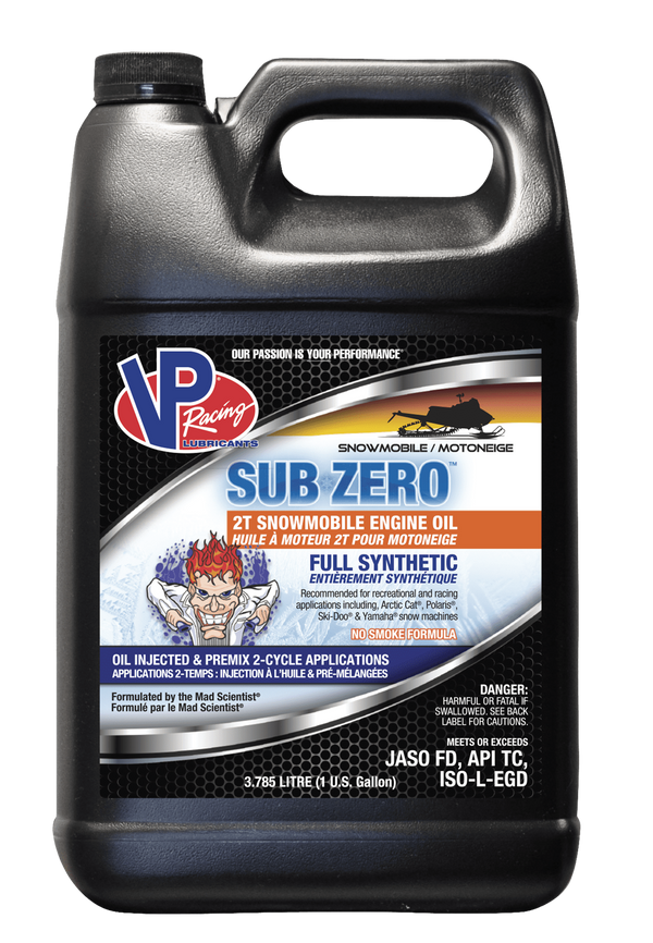 SUB-ZERO  SYN 2T SNOWMOBILE OIL GAL - VP FUEL