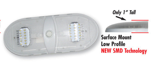 SLIM LINE DOUBLE DOME LED - VALTERRA LLC