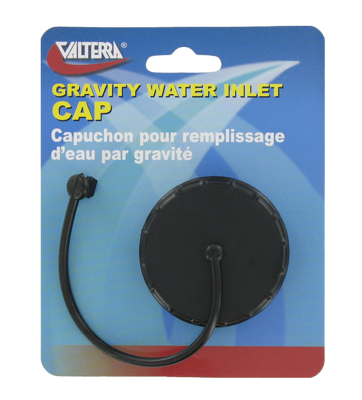 GRAVITY WATER INLET BLACK - VALTERRA LLC