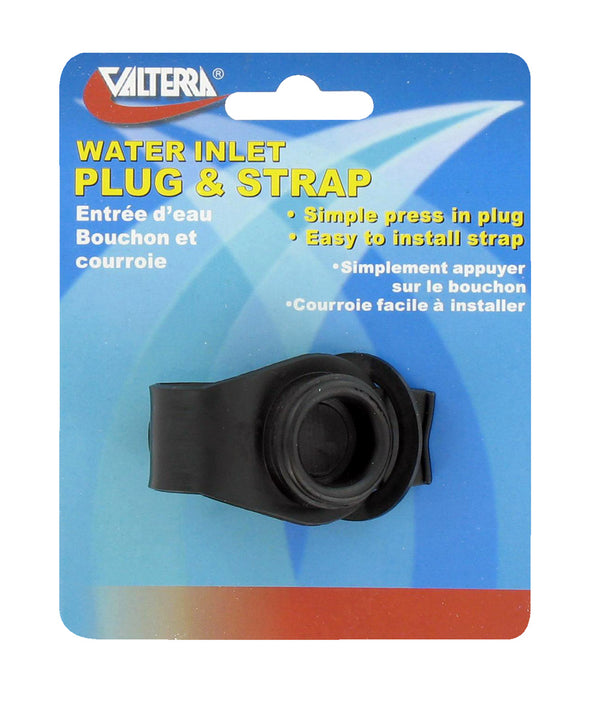 PLUG 3/4' W/STRAP BLK CD - VALTERRA LLC