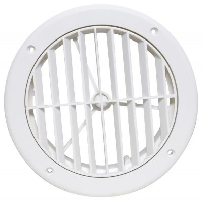 A/C VENT LOUVERED 5' WH - VALTERRA LLC