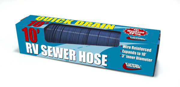 QUICK DRAIN HOSE 10' BLUE - VALTERRA LLC