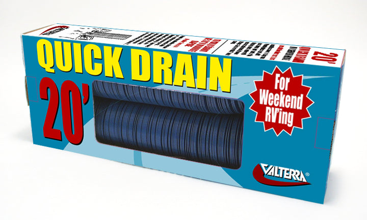 QUICK DRAIN HOSE 20' BLUE - VALTERRA LLC