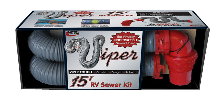 15' VIPER SEWER HOSE KIT - VALTERRA LLC