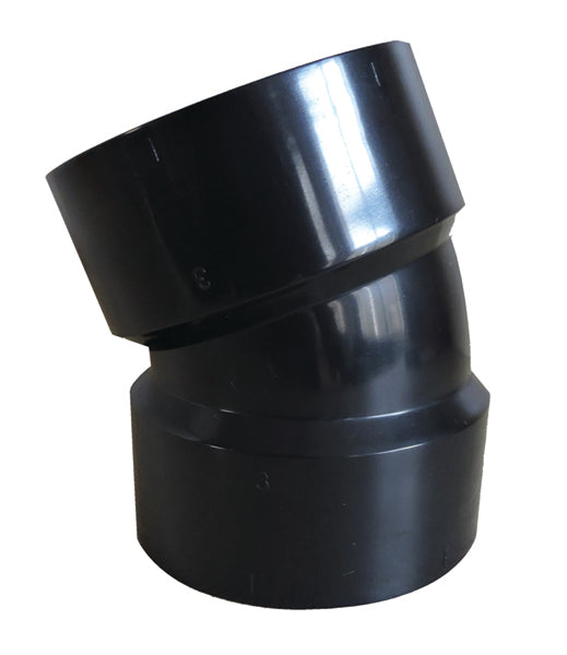 22-1/2 ELBOW  3' HUB DWV - VALTERRA LLC