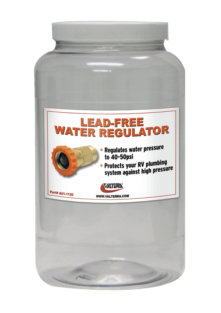 EMPTY JAR W/LABEL - WATER REGULATOR - VALTERRA LLC