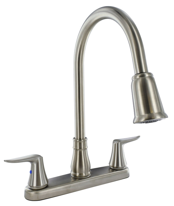 CATALINA 8' KITCHEN FAUCET  NICKEL - VALTERRA LLC