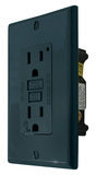 BLACK GFI RECEPTACLE - VALTERRA LLC