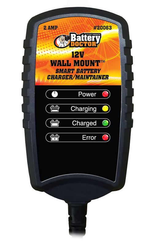 BATTERY DOC  12V 2 AMP WALL MOUNT - WIRTHCO