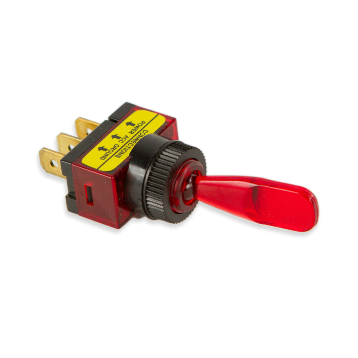 TOGGLE SWITCH-20A-RED - WIRTHCO