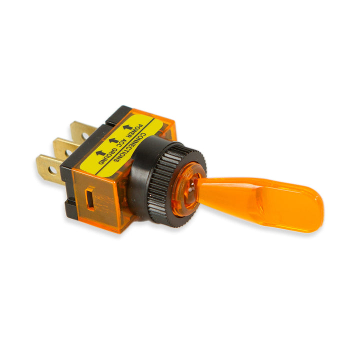 TOGGLE SWITCH-20A-AMBER - WIRTHCO