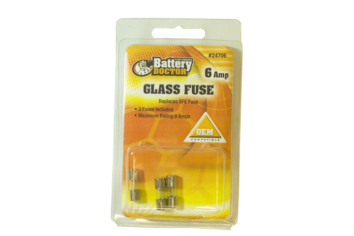 SFE GLASS FUSE - 6A - WIRTHCO