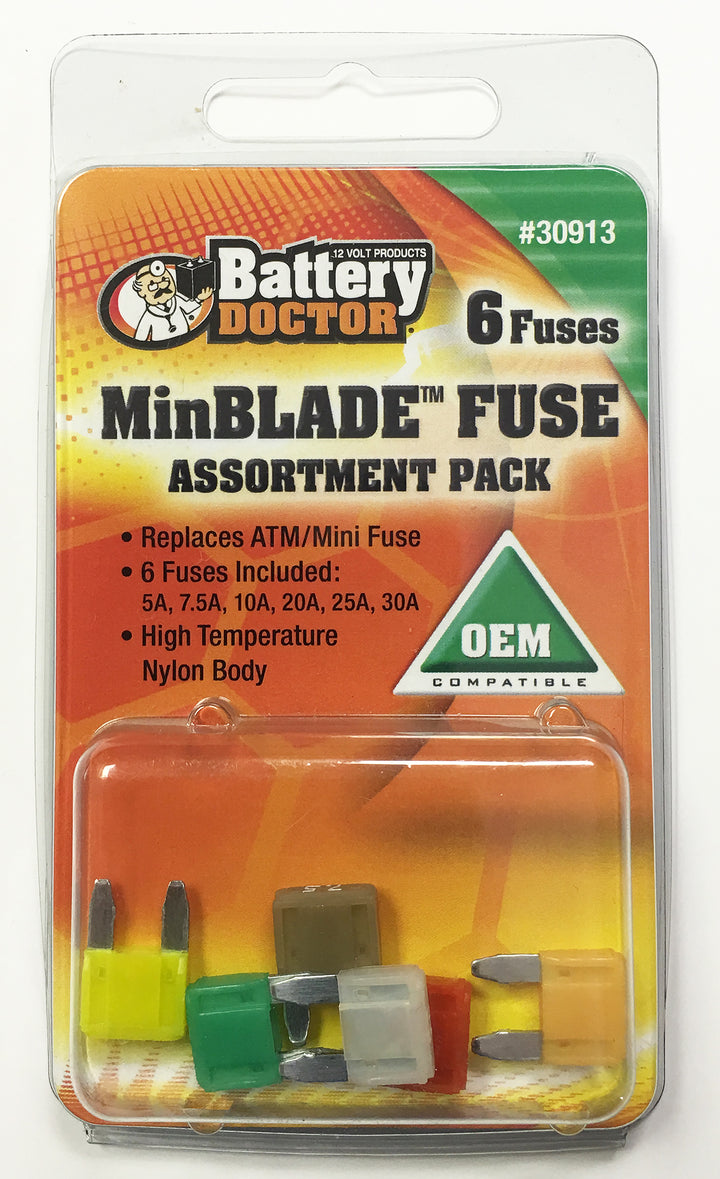 MINBLADE  6PC FUSE KIT - WIRTHCO