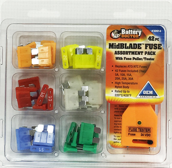 MIDBLADE  42PC FUSE KIT - WIRTHCO