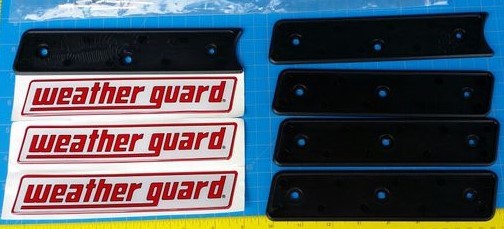 DECALS & BEZELS FOR LOW P - WEATHERGUARD