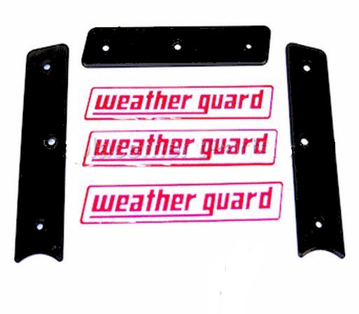 DECALS AND BEZELS - WEATHERGUARD