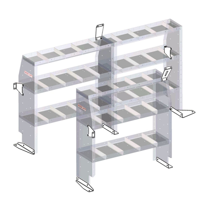 METRIS SHELVING INSTALL KIT - WEATHERGUARD