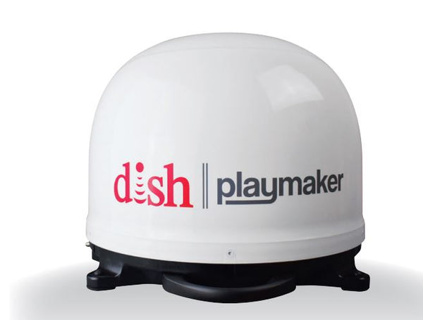 DISH PLAYMAKER DUAL AUTO SAT WHITE - WINEGARD