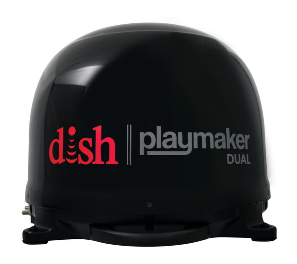 DISH PLAYMAKER DUAL AUTO SAT BLACK - WINEGARD