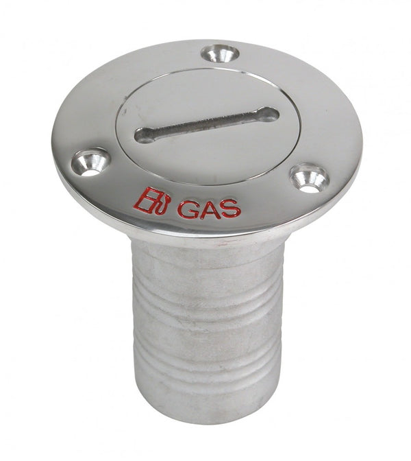 1-1/2' HOSE DECK FILL - GAS W/CHAIN - WHITECAP IND