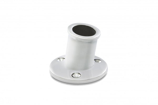 1' FLAGPOLE SOCKET - TOP MT - WHITECAP IND