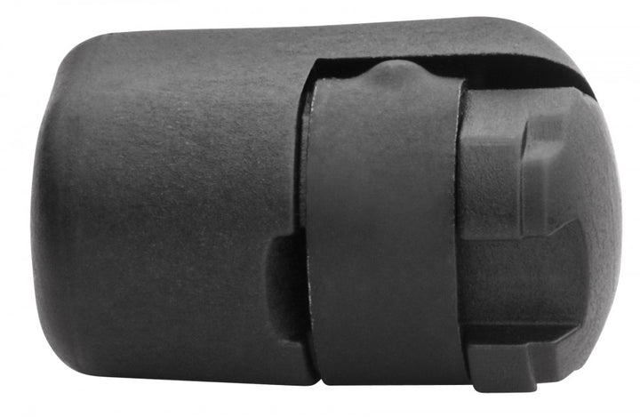 BLACK PLASTIC END FITTING - WHITECAP IND