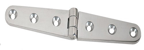 HD STAMPED S.S. STRAP HINGE  6' - WHITECAP IND