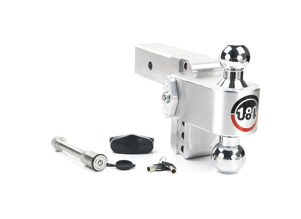 TURNOVER BALL 4' DROP HITCH W/ 2.5' - WEIGH SAFE