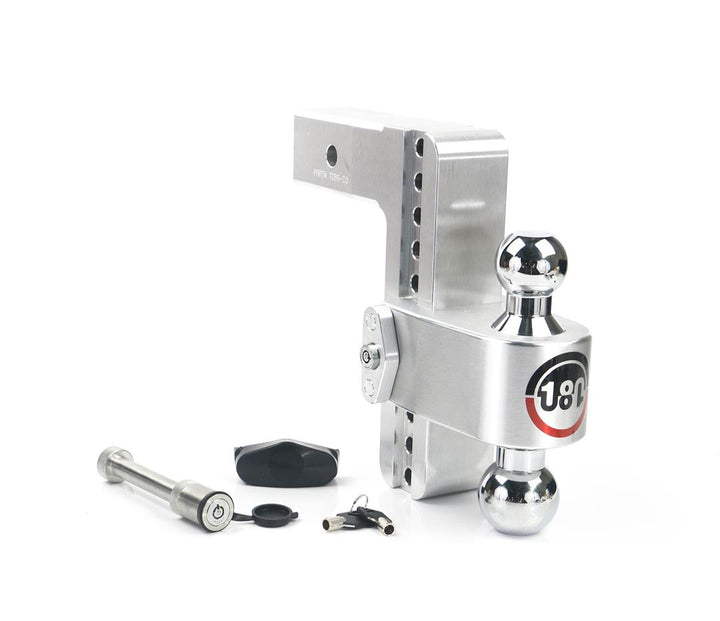 TURNOVER BALL  8' DROP HITCH W/ 2.5 - WEIGH SAFE