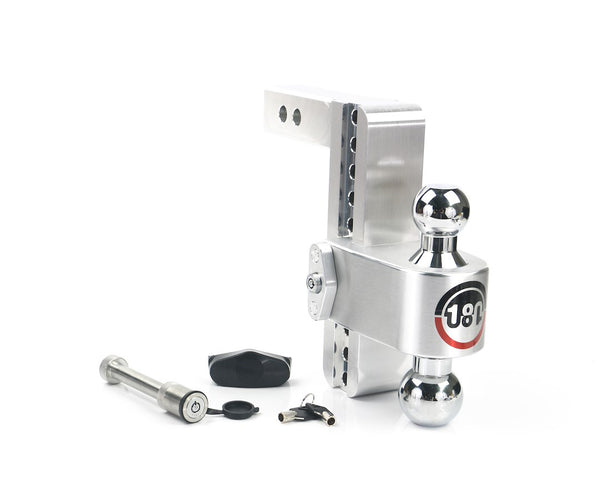 TURNOVER BALL  8' DROP HITCH W/ 2' - WEIGH SAFE