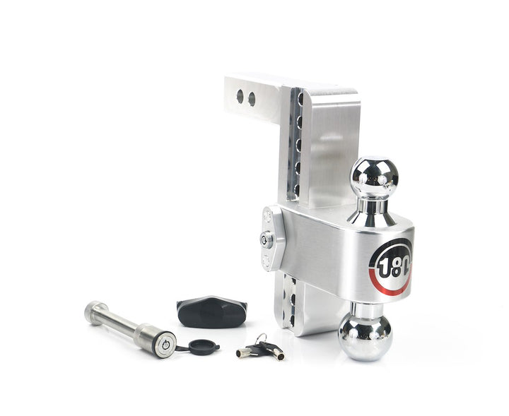 TURNOVER BALL  8' DROP HITCH W/ 2' - WEIGH SAFE