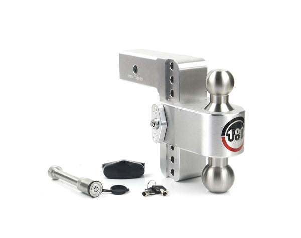 TURNOVER BALL 6' DROP HITCH W/ 2' S - WEIGH SAFE