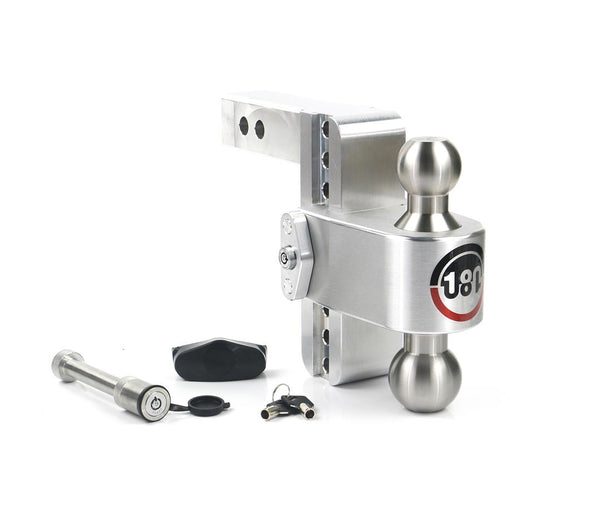 TURNOVER BALL 4' DROP HITCH W/ 2.5' - WEIGH SAFE