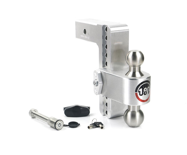 TURNOVER BALL 8' DROP HITCH W/ 2' S - WEIGH SAFE
